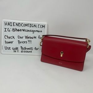 Bally celestine leather bag